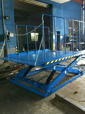 Scissor Hydraulic Dock Lift With Safety Toe Guard Adjustable Height 500mm To1600mm