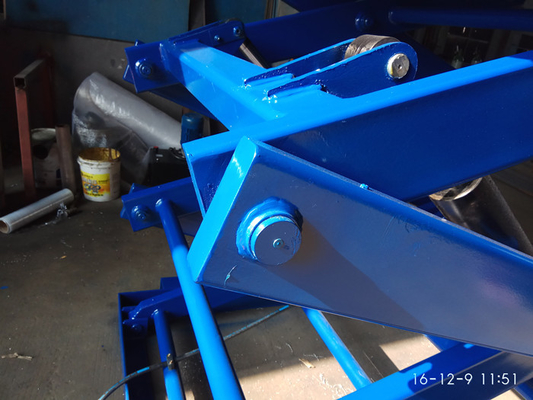 2T Hydraulic Scissor Mezzanine Goods Lift Reinforced Anti Skid