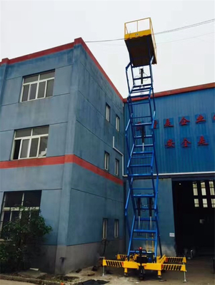 High-strength Manganese Steel Structure Scissor Aerial Working Mobile Hydraulic Lifter