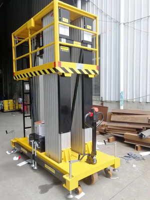 Aerial Platform Lift High Strengthen Structure Emergency Decline Mast