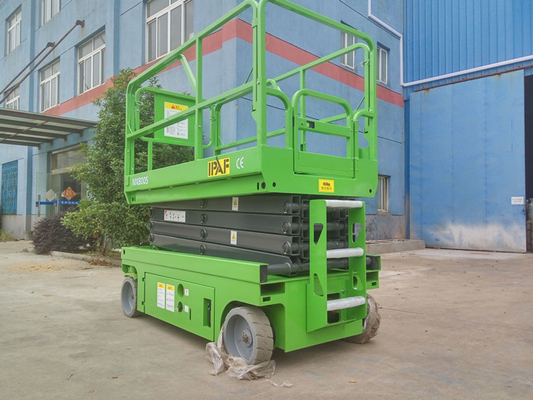 Outdoor Mobile Scissor Lift Self Propelled Elevating Work Platforms 3m-16m