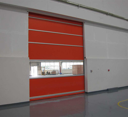 Logistic Automatic Rolling Door , High Speed Roll Up And Down For Clean Room