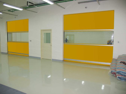 Workshop Industrial High Speed Roll Up Doors PVC Fast Action Doors