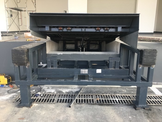 Retractable Lip 1000mm,8T Telescopic Dock Leveler.