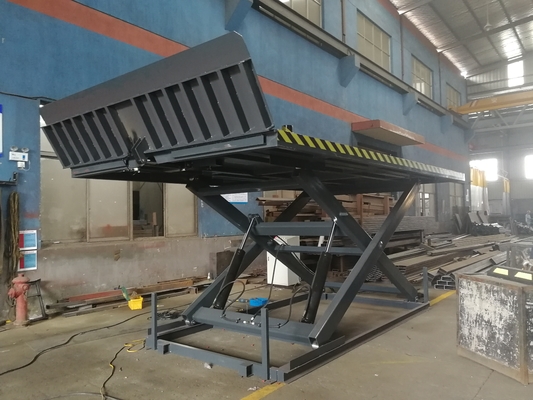 Explosion Proof Hydraulic Dock Lift,Scissor Dock Loading Ramp For Load Or Unload From Trucks