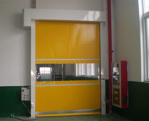 Πόρτες υψηλής ταχύτητας, πόρτα PVC χωρισμάτων για το εργαστήριο και καθαρό δωμάτιο που τάση AC220V 50HZ